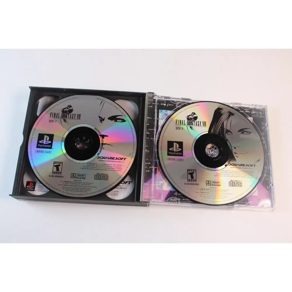 Final Fantasy VIII Greatest Hits (Sony PlayStation 1, PS1) Authentic, Tested